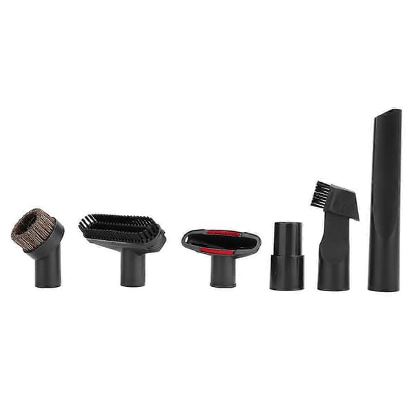 6 st/set Dammsugartillbehör Sugmunstycke Borstkit Passar 32 mm till 35 mm Innerdiameter