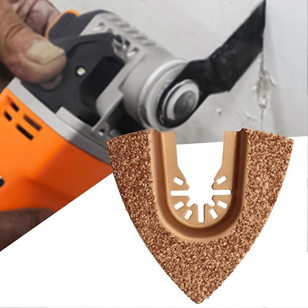 6 st/set Diamantsågklingor Öppen Typ Hög Hårdhet Karbid Robust Oscillerande Sågklingor För Elektrisk Såg QinHai