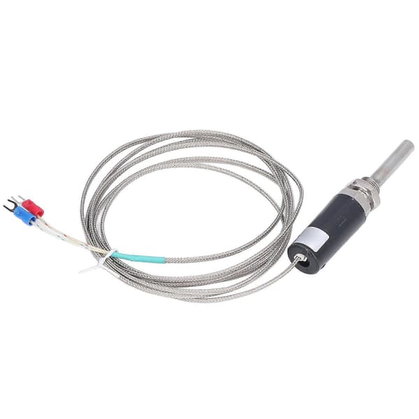 K Typ Termoelement Jordad Skärmad Kabel Temperatursensor Sond 0-800 50mm WRNT-01