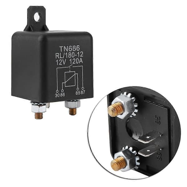 120A Normalt Åben Kraftig Bil Auto Kraftig Split Charge 12V Starter Relæ