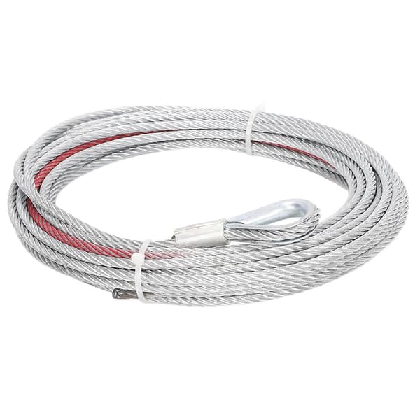4500LBS Vinsjkabel Wire Rustfritt Stål Tau 5.5mm Diameter 10m Lengde for Tauing Vinsjer
