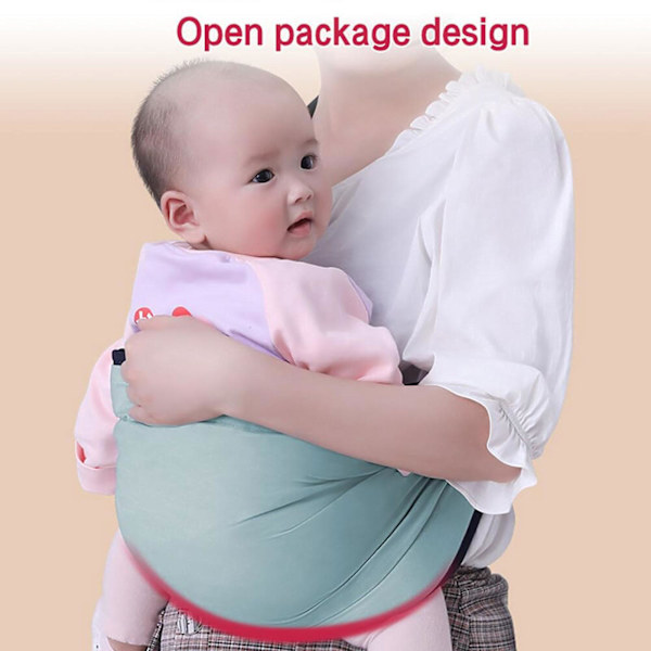 Bärsjal, justerbar bärsele, baby wrap sjal, amningssjal Green