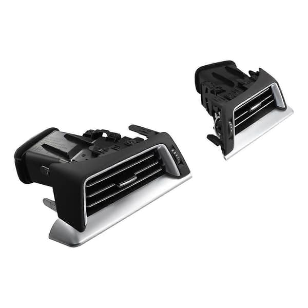 Bil Instrumentbräda A/C Luftutsläpp Ventil Trim för Land Cruiser LC200 2016-2022 Central Konsolskydd