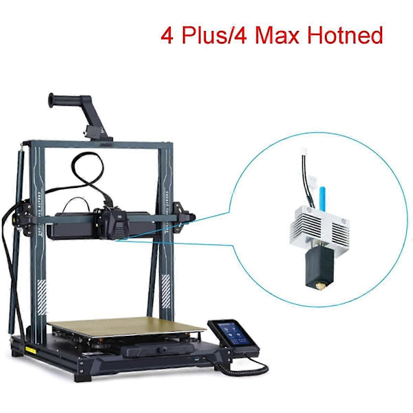 Hotend för Neptune 4 Plus/Neptune 4 Max Skrivarextruder Hot End Kit Värmeblock Värmetermistor