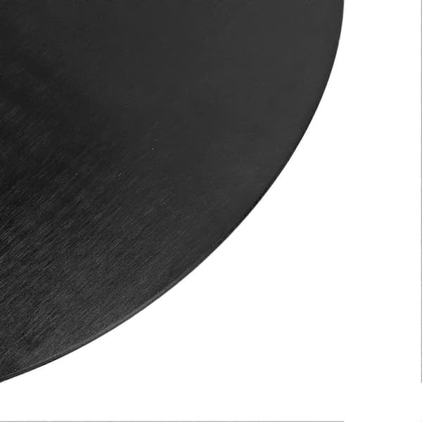 Motorcykel Oval Nummerplade Aluminium 2,5 mm Tykkelse Børstet Finish Rustfri Universal Nummerplade Sort