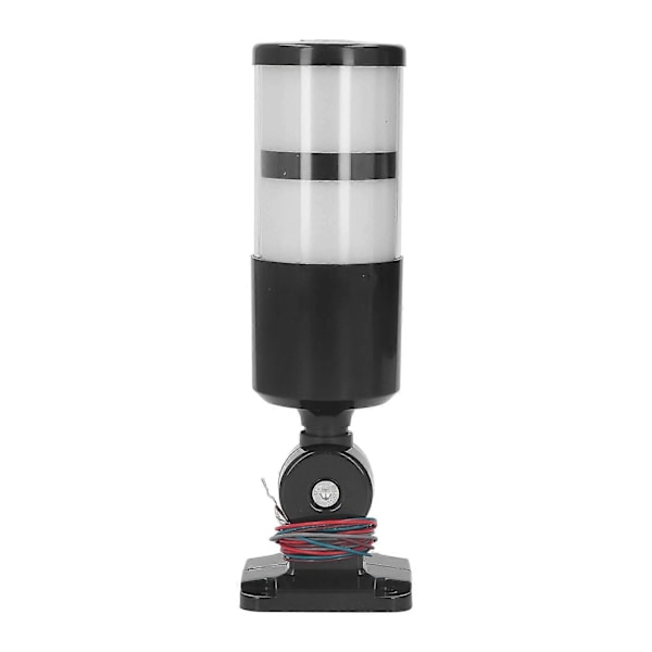 BERM LED Signal Torn Stapellampa Industriell Varningssummer Kolumnlampa Stadig Vikbar 2 Lager 12?24VDC Universal