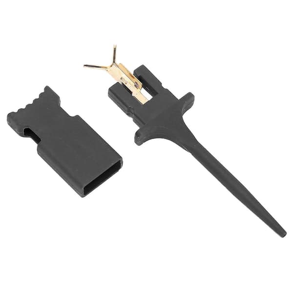Testhage Mini IC Testklips PA til Elektronisk Eksperiment Reparationsvedligeholdelse Sort