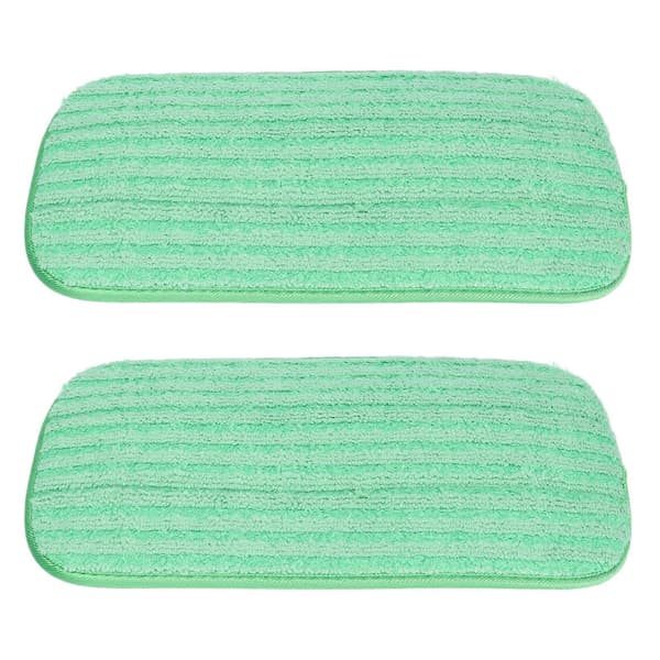 2 STK Moppepute Mikrofiber Våt Tørr Moppeklut Gjenbrukbare Moppehode Tilbehør for Swiffer WetJet