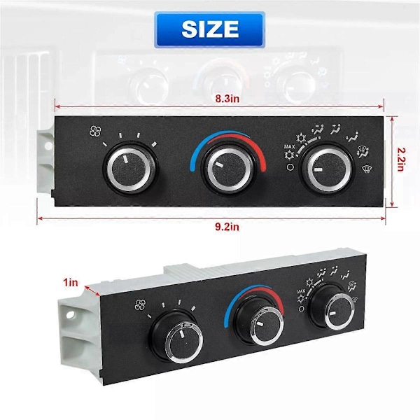 599-217 Bil HVAC Klimakontrol Panel Modul til Express 2500 3500