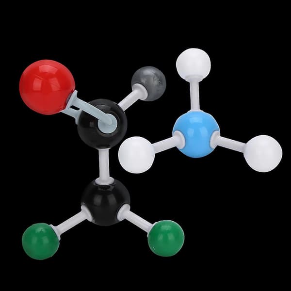 54 stk. XMM-067 Molekylmodellsett 54 Atomstruktur Kule- og Pinnemodell