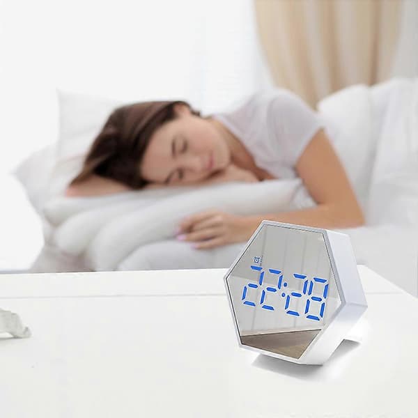 Digital väckarklocka, LED-väckarklocka med snooze-funktion