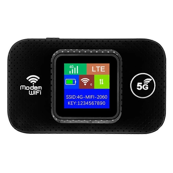 4G Lte WiFi Router Portabel Mobil Hotspot 3000mAh 150Mbps Trådlös Router med SIM-kortplats Repeater för Hemmet