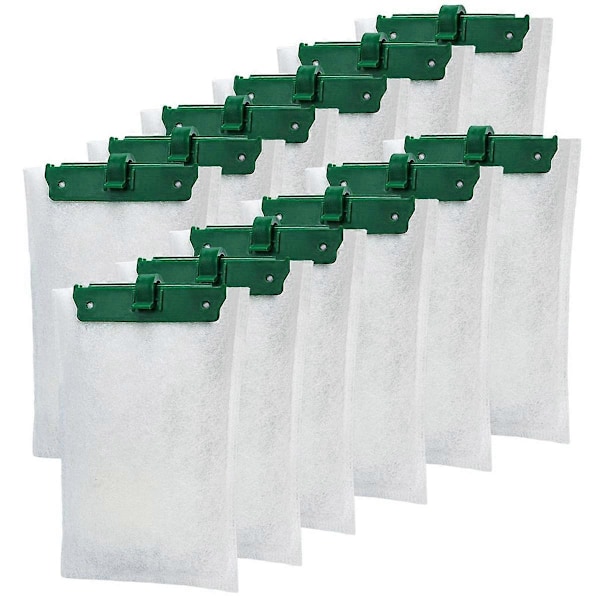 12 stk. Medium Filterpatroner til Whisper Filtre Medium Erstatningsfilter til Repto Filter