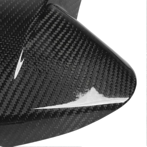 2 ST Sidobackspegelkåpa Kolfiber Starkt Skydd Reptålig för Veloster 2012 till 2017