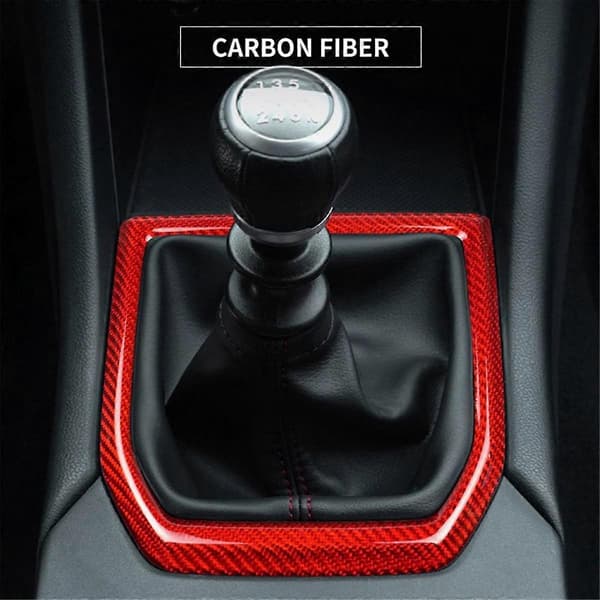 Bil Girpanel Deksel Interiør Trim for Karbonfiber Tilbehør for 2022 2023 (Karbonfiber)