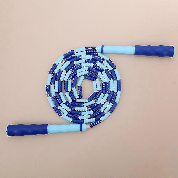 Helmillinen hyppynaru, helmillinen naruhyppely - liikuntaan, urheilupeleihin blue