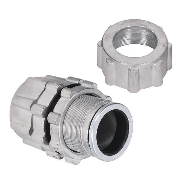 Støvfjerner Rørforbindelse Aluminium Legering Solenoid Pulsventil Hurtigkobling Adapter 3,81cm/1,5in
