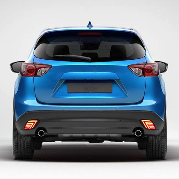 LED Bakre Støtfangerlys Bakbremselys IP68 Modifikasjonserstatning for Mazda CX-5 2013-2016