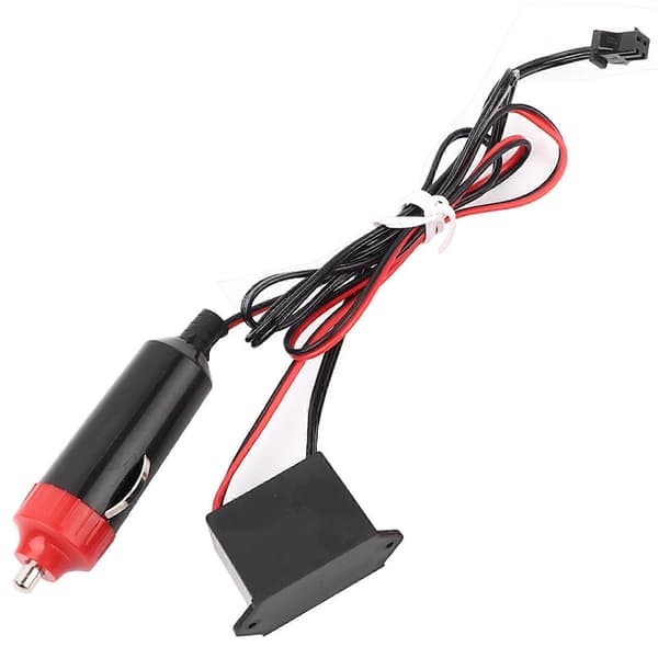 Bil Dekorativ Lysstrimmel Interiør Belysning Auto LED EL Kold Lampe Modifikationsdele Lilla