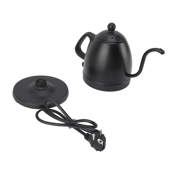 Elektrisk Kjele med Svanenhals 800ml 1000W Rask Oppvarming Rustfritt Stål 304 for Hjem Te Kaffe