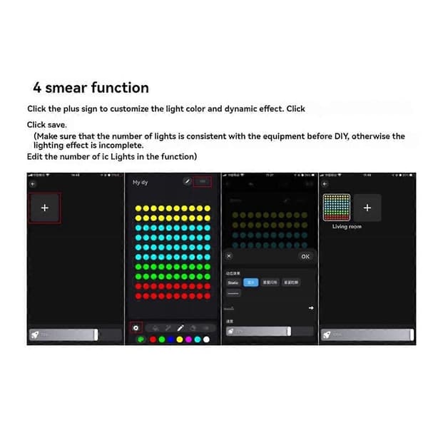 LED Controller 44 Taster Bluetooth Stemmestyret Intelligent Dæmpning Farvetemperatur Strip Lys Controller B