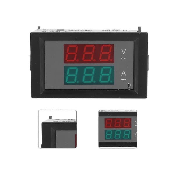AT?5035?A/V AC Spänning Digital Display Mätare 50?500V/1?80A Digital Display Mätare