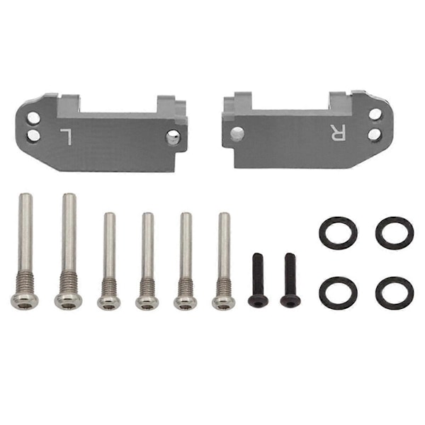 RC Bil Front C-sete Front Styrekopp Bakakselsete Kit for 1/10 Slash 2WD RC Bil Oppgraderingsdeler Titan