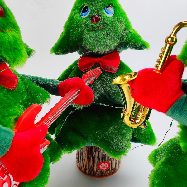 Juldans och sjungande Träd Juldekor Rolig musikleksak för barn 3-6 år style 3