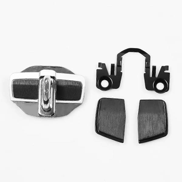 2 Set Bildörrstabilisator Lås Skydd för Land Cruiser LC200 LC300 Yaris Dörrlås Spänne Skydd