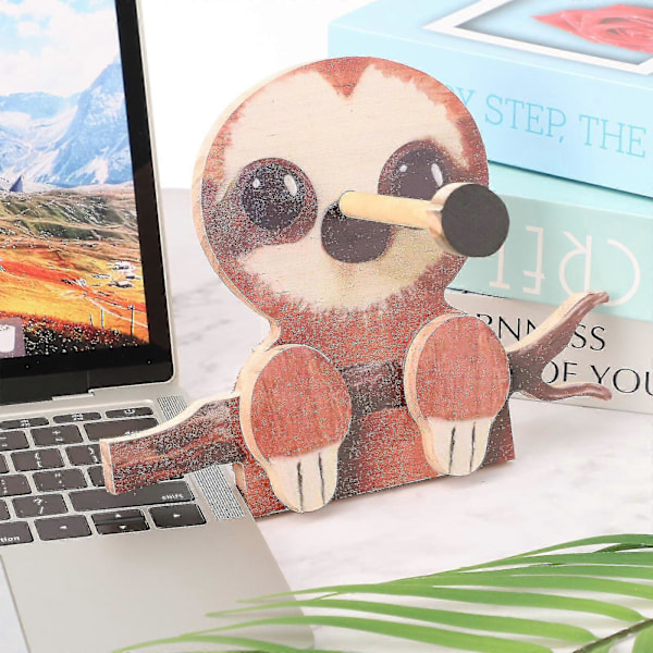 Brilleskabsdyr Brilleramme Hund Træ Brilleskabs Display Stativ sloth