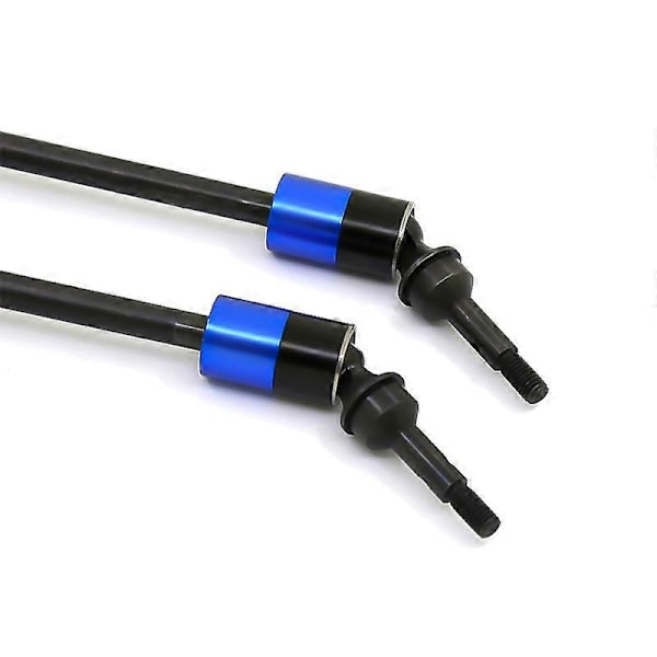 4 st Stål CVD Universal Ledd Drivaxel Uppgraderingsdelar för 1/10 E-Summit RC Biltillbehör, Blå