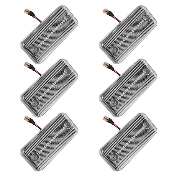 6x Klare LED Sidemarkeringslys for Ducato III Daily IV LF XF 5010306792