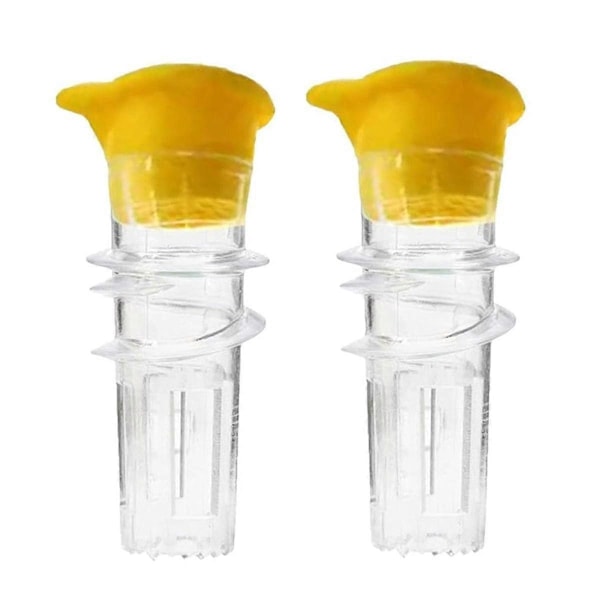 Mini Citronpresser, Citronpresser med Skruelåg, Manuel Citronpresser i Plastik, Citronpresser, Kompakt Juicepresser