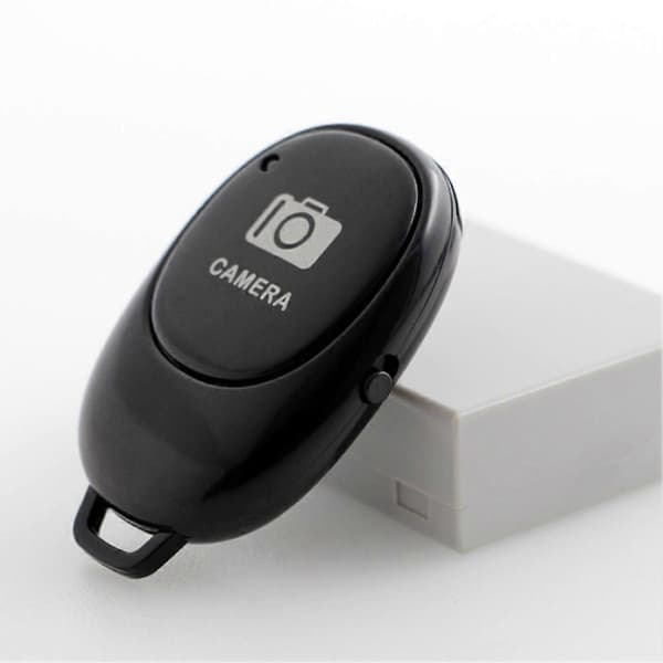 Trådløs Bluetooth-kompatibel Telefon Nettbrett Kamera Selfie Fjernutløser for Android iOS