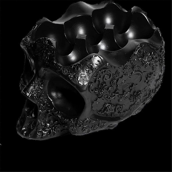 Gotisk Halloween Kranieholder i Resin