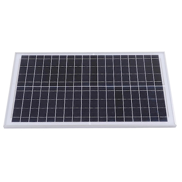 Solpanel Polykristallint Kisel Enkel Montering Robust Solcellspanel PV-Platta 30W 18V