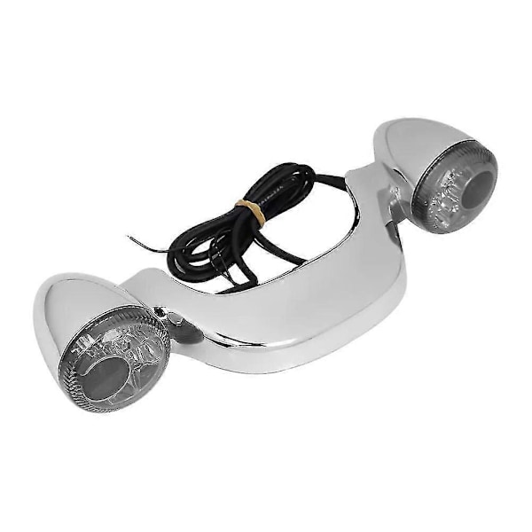 Motorcykel Krom Bakre Blinkers Bromsljus Bar Lampa För Harley Touring Road Street Glide Road King Special Flhx Fltrxs 10-21 B