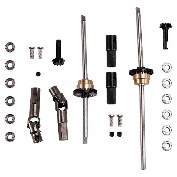 RC Bil Uppgradering Differential Kit för C14 C24 MN D90 4WD RC Bil Uppgraderingsdelar