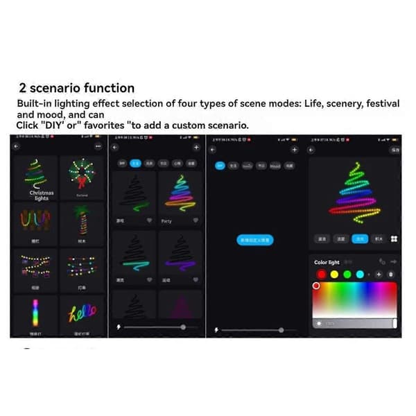 LED Controller 44 Taster Bluetooth Stemmestyret Intelligent Dæmpning Farvetemperatur Strip Lys Controller B