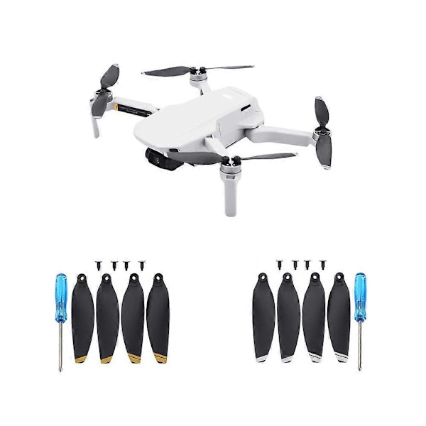 8 stk. 4726 Propeller til Mini 2 Drone Letvægts Propeller Blad Udskiftning Vinge Reservedele til Mini