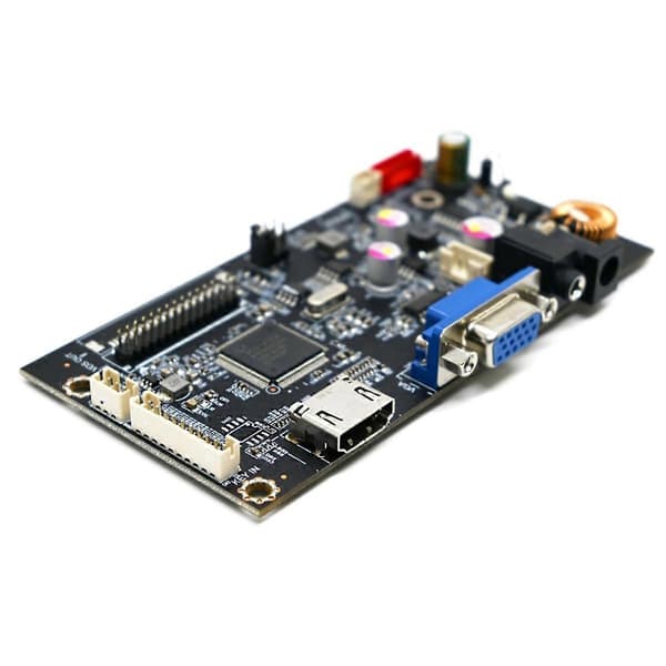 Bredt Temperaturområde Driverkort LCD Driverkort VGA+-Kompatibel Input Display Mainboard Driverkort Modul