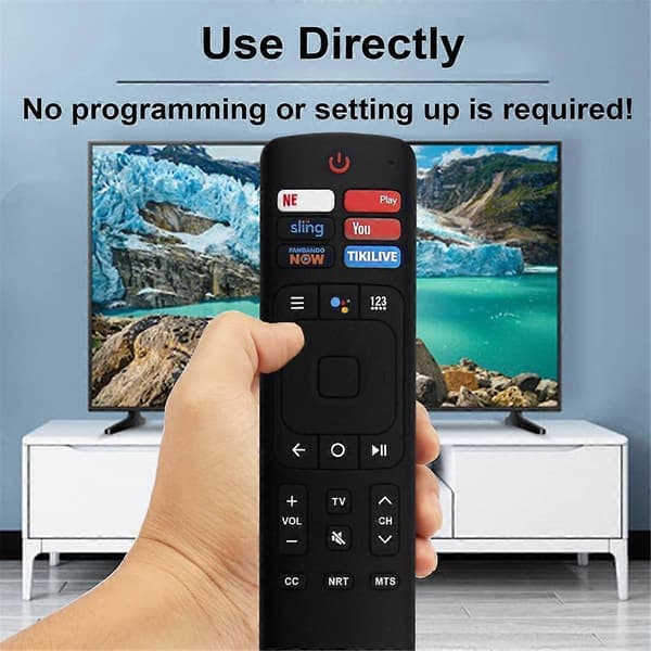 Ersatt ERF3A69 Röstfjärrkontroll för /Sharp Smart TV Sub ERF3A69S ERF3A69 ERF3B69S ERF3B69 ERF3R69H ERF3N69H