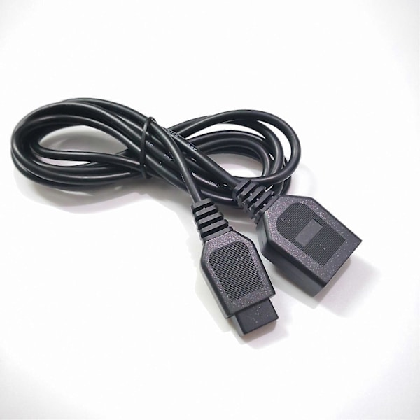 Skjøteledning Plug-And-Play 9 Pin 16-bit Bøybar Enkel Installasjon 1,8 Meter Kontroller Skjøtekabel for Sega II III Grips