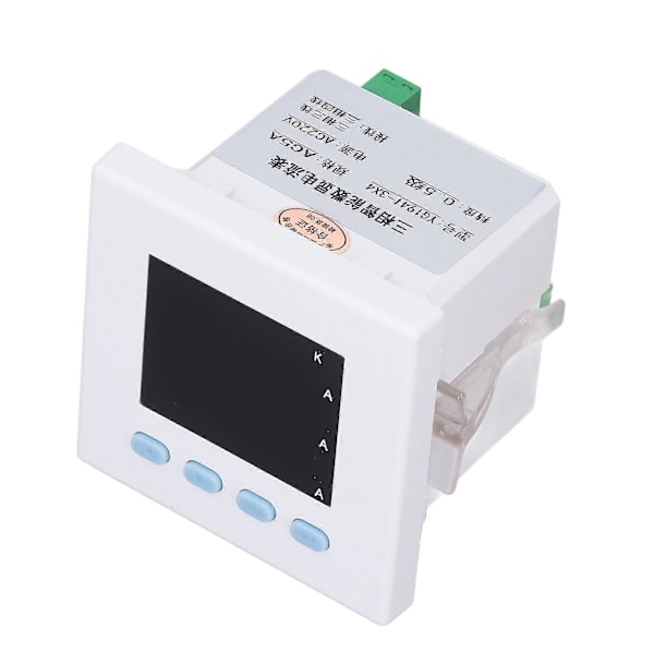 Digital strømmåler 3-fase intelligent ABS flammehemmende hus ammeter for distribusjonsautomatisering AC220V