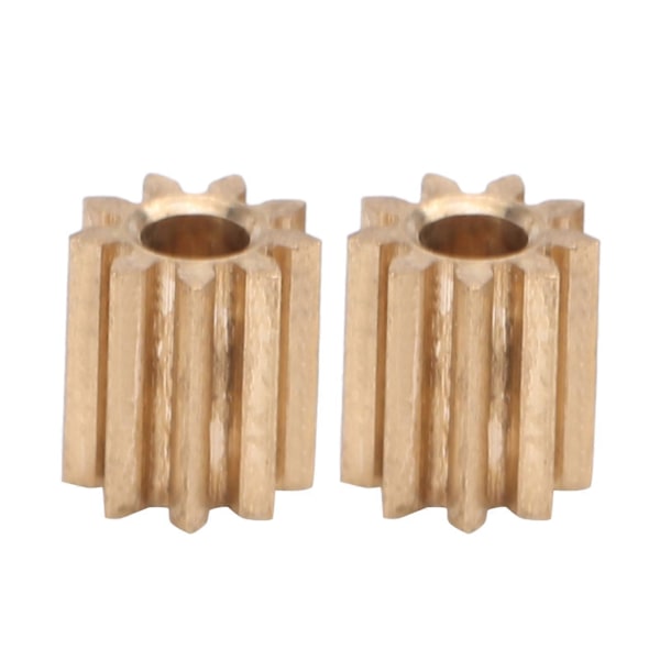 2 stk. Motor Pinjonggir Messing Erstatning for Duplo Intelli Lok Modul 0.5 9 Tenner