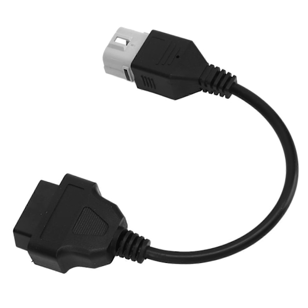 OBD2 Kabel 6pin OBDII Test Diagnosekontakt Adapter Kabel Erstatning for Suzuki Motorsykkel