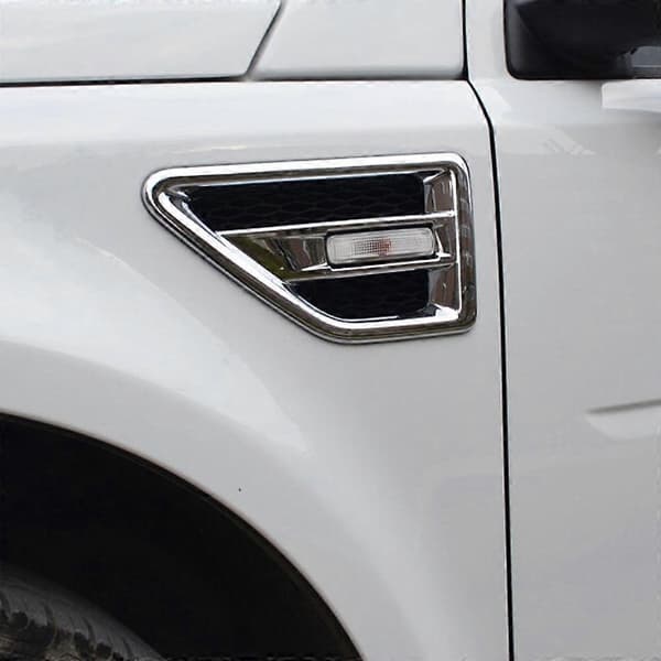 for 2008-2015 2 LR2 Krom ABS Bil Side Luftinntak Ventil Deksel Trim