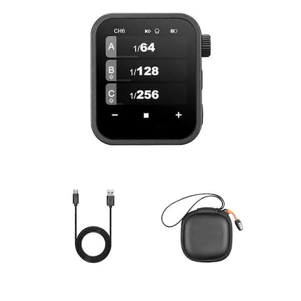 For X3 Flash Trigger Trådløse Flash Trigger TTL 2.4Ghz OLED Touch Screen Sender til Kamera
