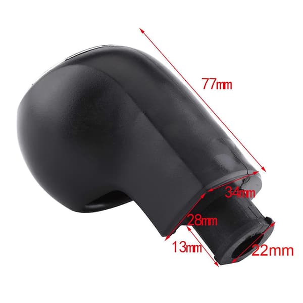 5 Gear Bil Gearskifte Knop Hoved Til Vauxhall Opel 2005-2010