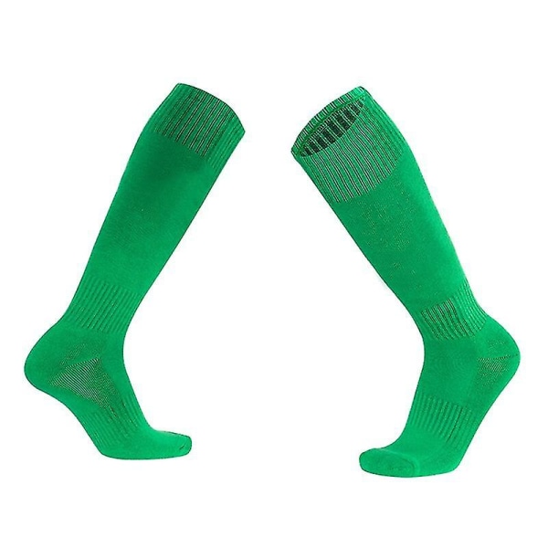 Tunna strumpor och fotbollsstrumpor för vuxna och barn fluorescent green